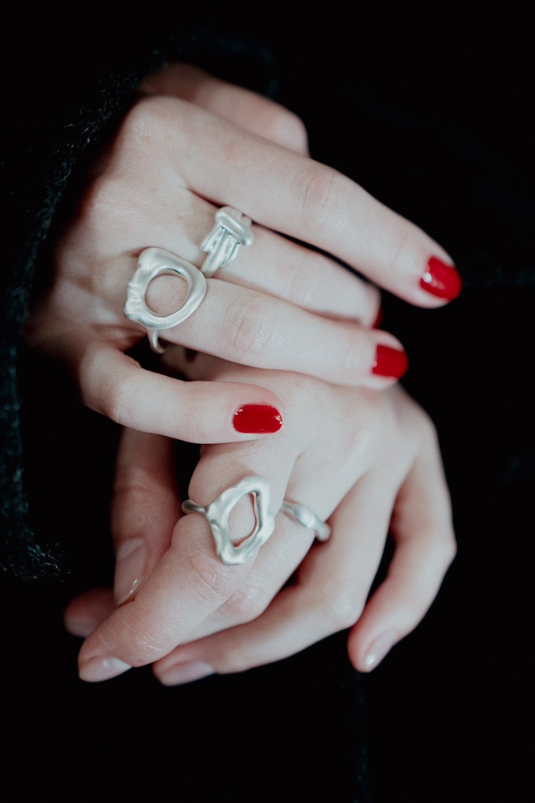 Peggy Dog Footprint Ring