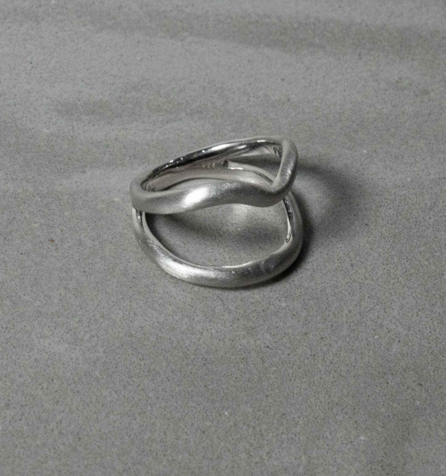 Distorted double ring