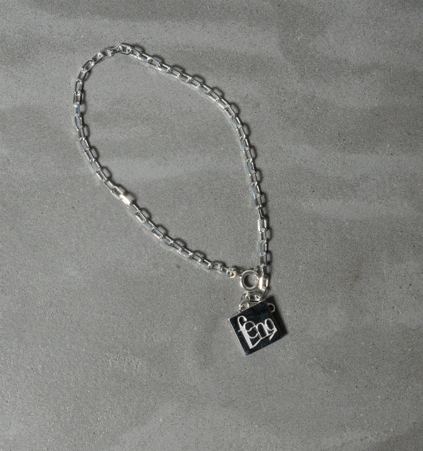 Logo permanent bracelet